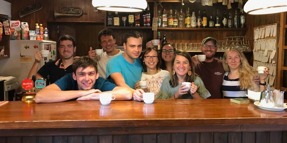 In-Life, English Camp 2019 - milujeme kávu